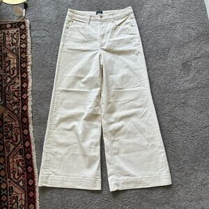 Maeve High Waisted Wide Leg Jeans